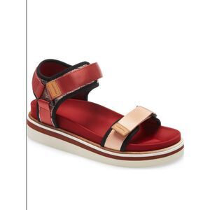 See by Chloe Yumi Ankle Strap Sandals Platform Comfort 39 New with Box
